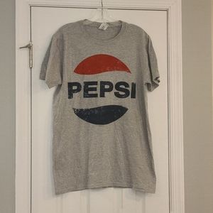 PEPSI gray graphic t-shirt Size Medium